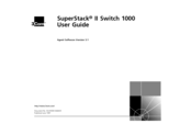 3Com SuperStack 3 WEBCACHE 1000 User Manual