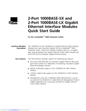 3Com 1000BASE-SX GBIC Quick Start Manual