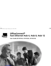 3Com OFFICECONNECT ETHERNET HUB 8 User Manual
