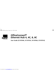 3Com 3C16704A - OfficeConnect TP4 Hub User Manual