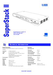 3Com SuperStack II 10 User Manual