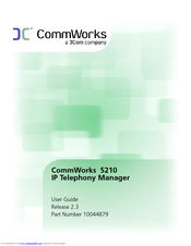 3Com CommWorks 5210 User Manual