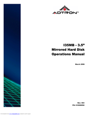 Adtron 610200094 Operation Manual