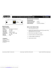 ADTRAN IQ 310 Quick Start Manual