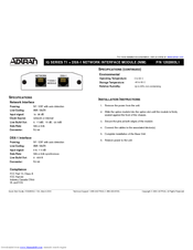 ADTRAN 1202803L1 Quick Start Manual