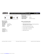 ADTRAN 1202801L1 Quick Start Manual