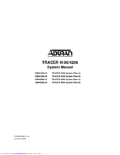 ADTRAN TRACER 4206 Plan System Manual