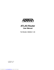 ADTRAN 1200263L1-1.2A User Manual
