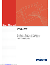 Advantech PPC-175T User Manual