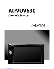Advent ADVUV630 Owner's Manual