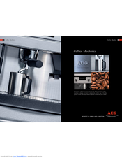 Aeg Coffee Machines Brochure