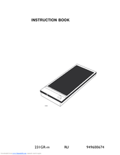 AEG 231GR-M Instruction Book