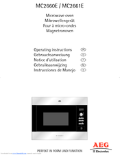 AEG MC2661E Operating Instructions Manual