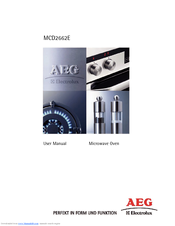AEG MCD2662E User Manual