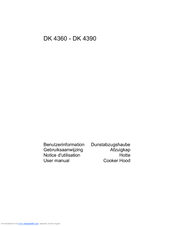 AEG DK 4360 User Manual