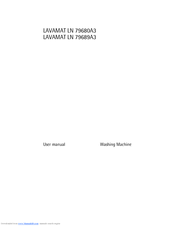 Aeg LAVAMAT LN 79680A3 User Manual