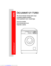 AEG OKO-LAVAMAT 1271 T TURBO Instruction Booklet