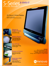 AG Neovo S-15V Specifications