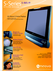 AG Neovo S-19 Specifications