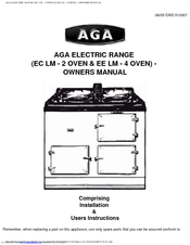 AGA EINS513307 Owner's Manual