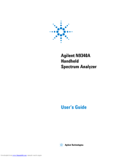 Agilent Technologies N9340A User Manual