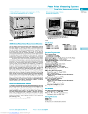 Agilent Technologies E5503A Specification Sheet