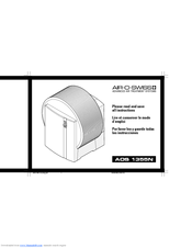 Air-O-Swiss AOS 1355N Instructions For Use Manual