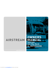 Airstream 2006 390 Sky Deck Owner's Manual