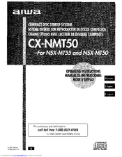 Aiwa CX-NMT50 Operating Instructions Manual