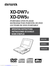 Aiwa XD-DW5 Operating Instructions Manual
