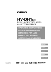 Aiwa HV-DH1EH Operating Instructions Manual