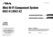Aiwa BMZ-K2 Operating Instructions Manual
