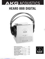AKG HEARO 888 DIGITAL User Instructions