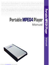 AL Tech Portable MPEG Player Manual