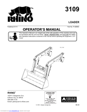 RHINO 3109 Operator's Manual