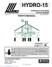 Alamo Hydro-15 Parts Manual
