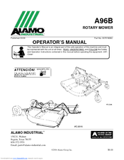 Alamo A96B Operator's Manual
