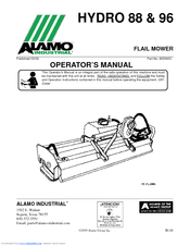 Alamo Industrial HYDRO 88 Operator's Manual