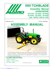 Alamo JD-5105 Assembly Manual