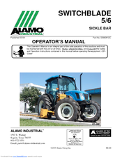 Alamo Industrial Switchblade Sickle Bar 5 Operator's Manual