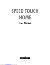 Alcatel Speed Touch Home User Manual