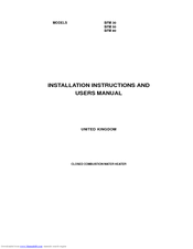 A.O. Smith BFM 80 Installation Instructions Manual