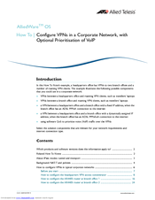 Allied Telesis Rapier i series How To Configure