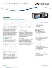 Allied Telesis iMAP 9400 Datasheet