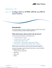 Allied Telesis AlliedWare z AT-8948 Function Manual