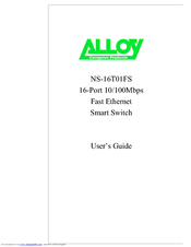Alloy NS-16T01FS User Manual