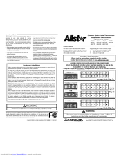 Allstar 8822T User Manual