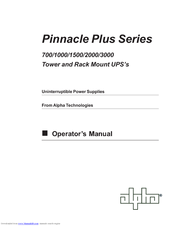 Alpha Technologies 700 Operator's Manual