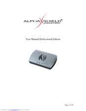AlphaShield FIREWALL User Manual