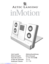 Altec Lansing inMotion Portable Speaker Docking Station User Manual